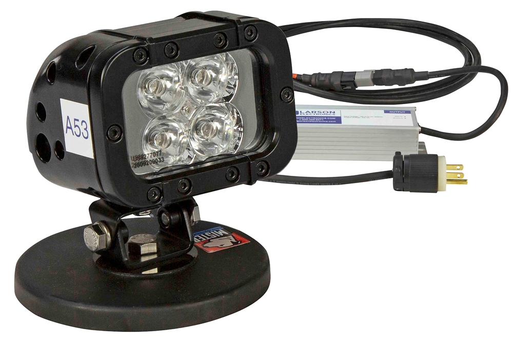 Larson Electronics - LED Light Emitter w/ Magnetic Mount - 4, 3-Watt ...