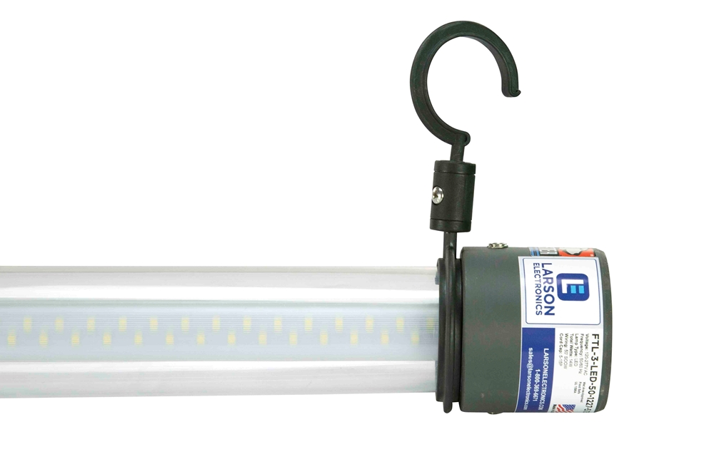 Larson Electronics - LED Drop Light/Task Light - 18 Watts - 50' Cord ...