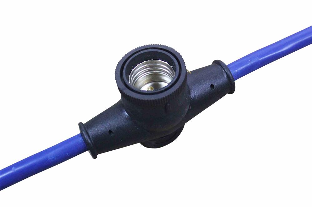 Larson Electronics - 50ft Temporary String Light - Five LED Work Lamps ...