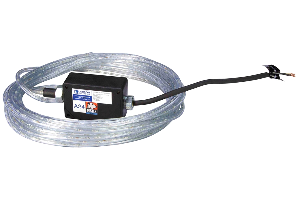 Larson Electronics - 30’ Weatherproof LED Rope Light - 24 Watts - 120 ...