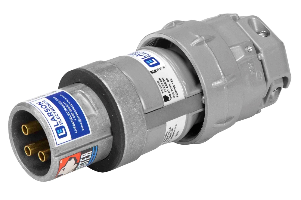 Larson Electronics - Explosion Proof Plug - 30A/600V Rated - 3P4W ...