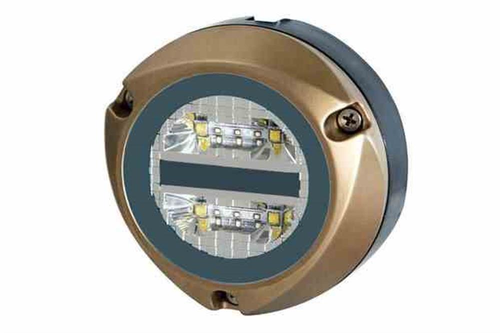 Larson Electronics - 25W Surface Mount Underwater LED Light - 10-30V DC ...