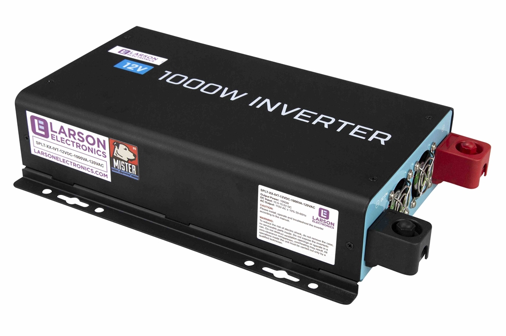 Larson Electronics - Replacement Solar Inverter, 12V DC input, 120V AC ...
