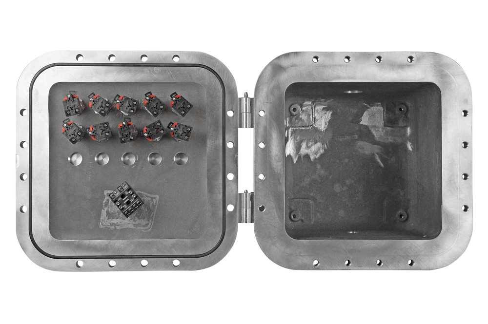 Explosion Proof Control Station - C1D1 - (16) Holes, (10) PLs, (1) PB ...