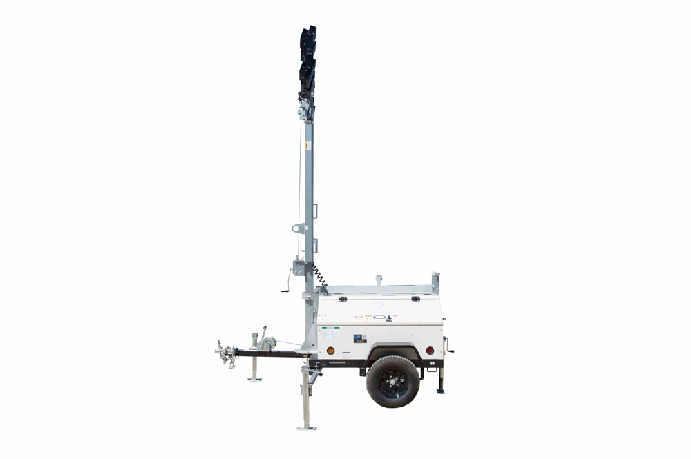 Larson Electronics - 30' Mobile Telescoping Light Tower w