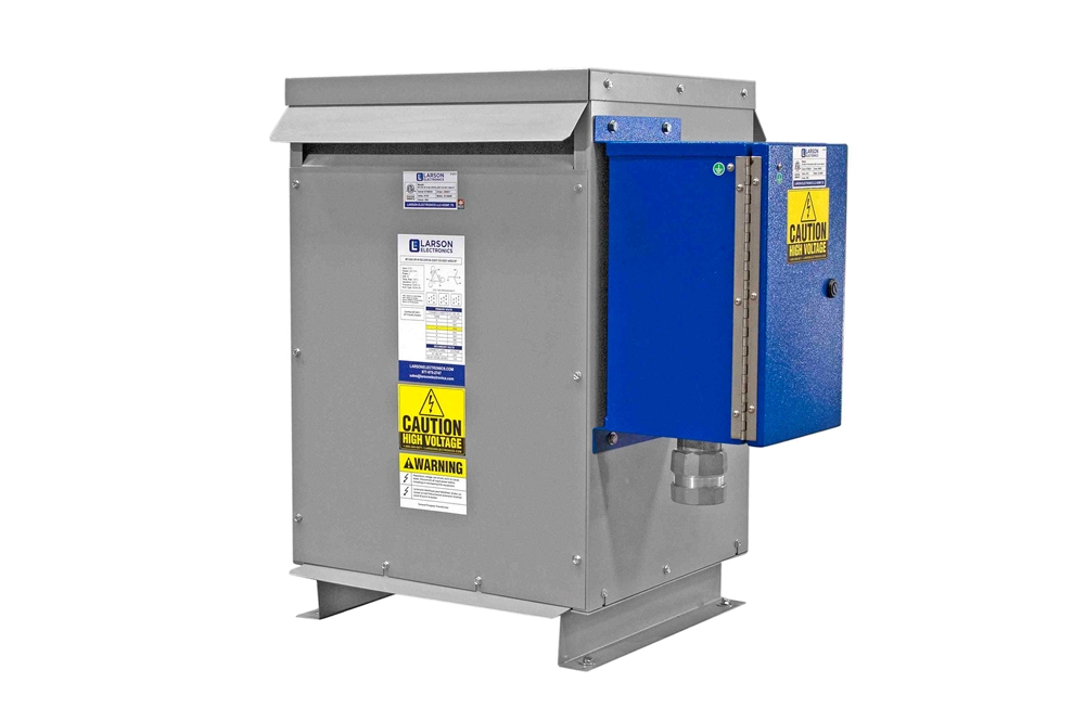Larson Electronics - 25 kVA 3PH DOE Transformer, 400V Delta Primary ...