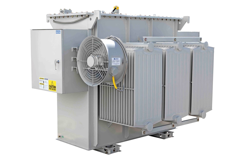 Larson Electronics - 1 MVA Hermetically Sealed Substation Transformer ...