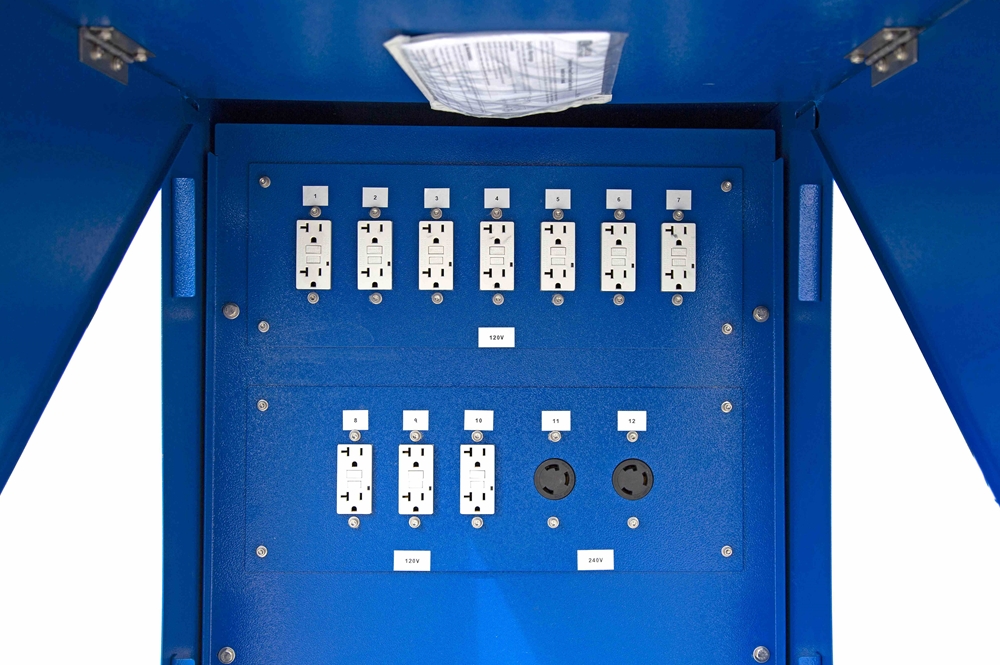Larson Electronics - Dual 400A Portable Disconnect Panel, 208Y/120 3PH ...