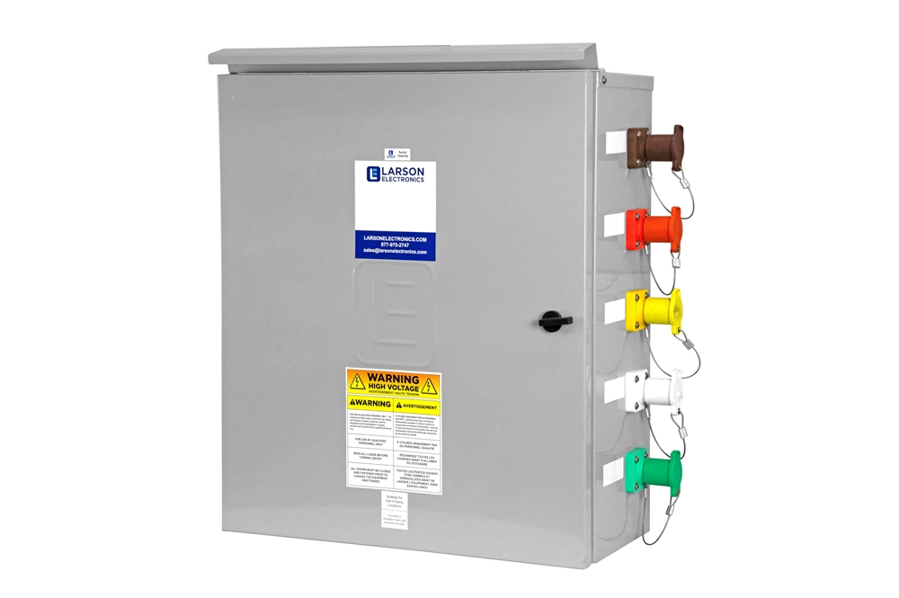 Larson Electronics - 100A Camlock Connection Box, 120/240V 1PH, (1 Set ...