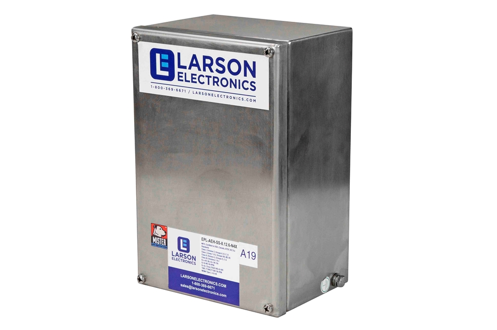Larson Electronics - Hazardous Location Terminal Strip Junction Box ...