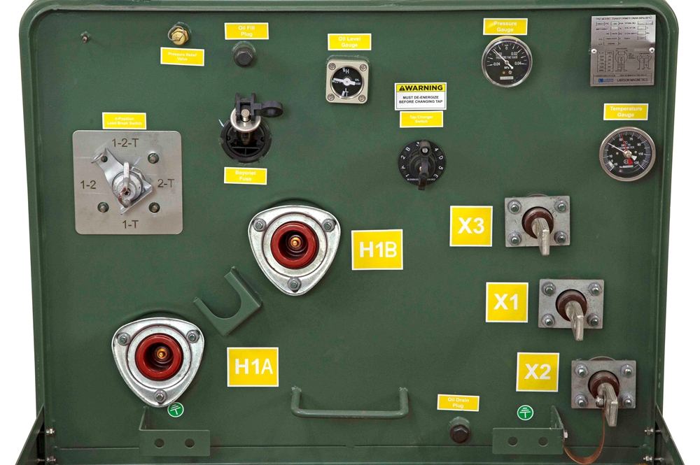 Larson Electronics - 30 KVA Pad Mount Transformer - 11950Y/6900 ...