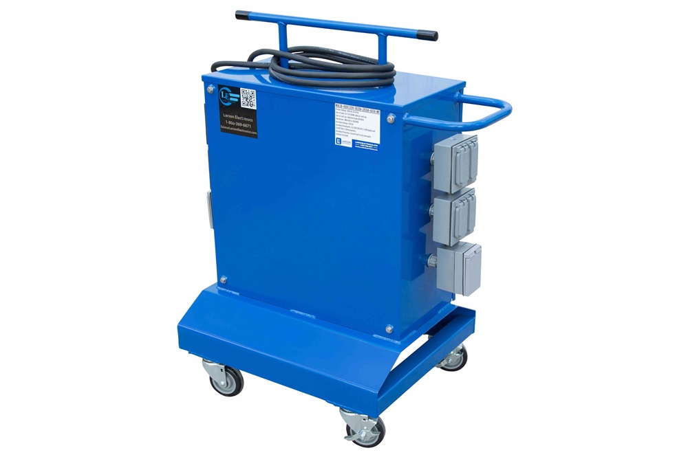 Larson Electronics - 10 kVA Portable Spider Box w/ Wheels, 480V 3PH ...