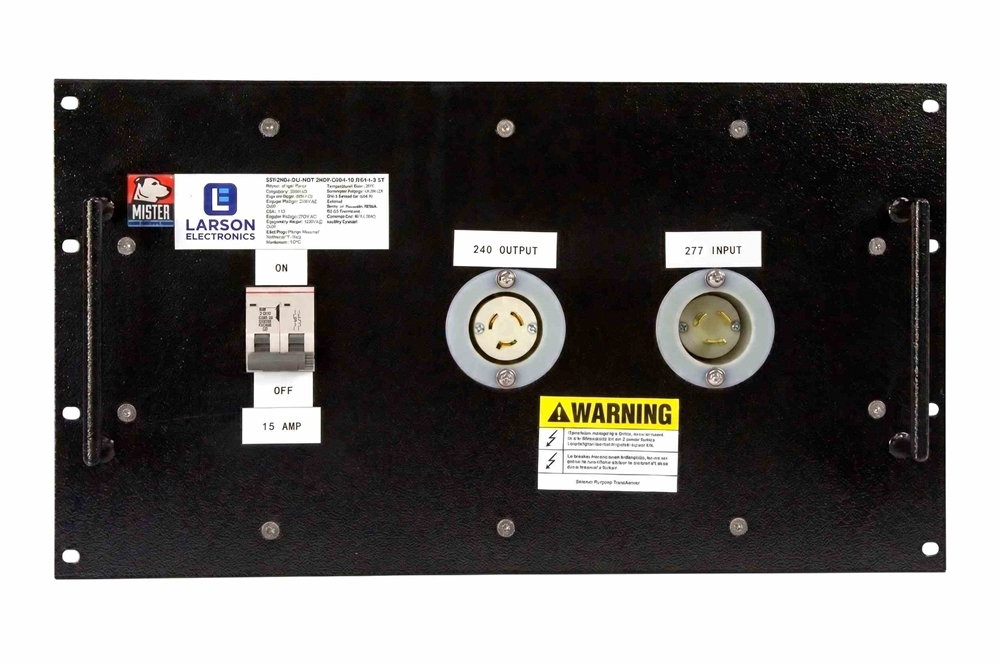 Larson Electronics - 1 Phase Buck & Boost Step-Down Rack Mounted ...