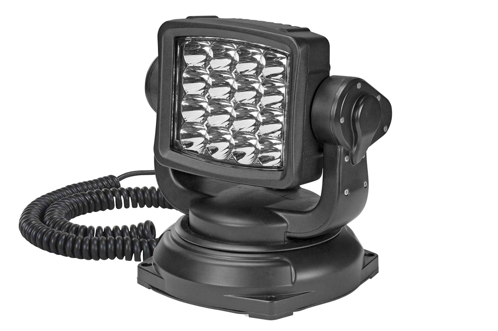 Larson Electronics - 48W LED Remote Control Spotlight - 12-24V DC ...