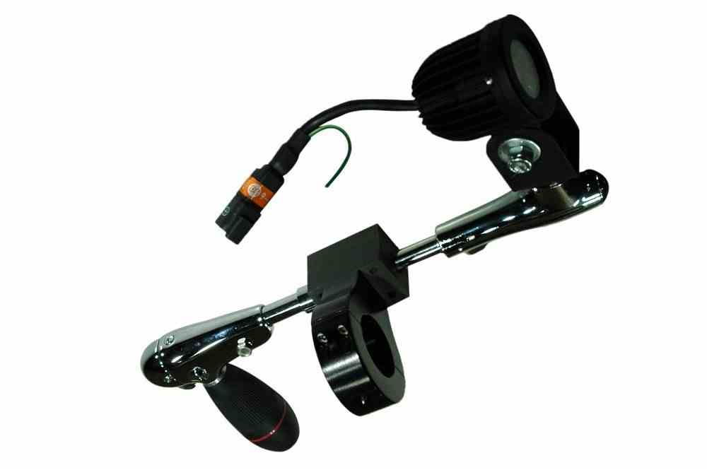 Larson Electronics - 10W High Intensity Bar Clamp Mounted LED Spotlight ...