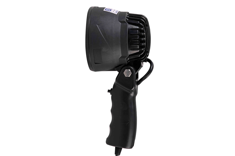 Larson Electronics - 25W Handheld LED Hunting Spotlight - 6 Million ...
