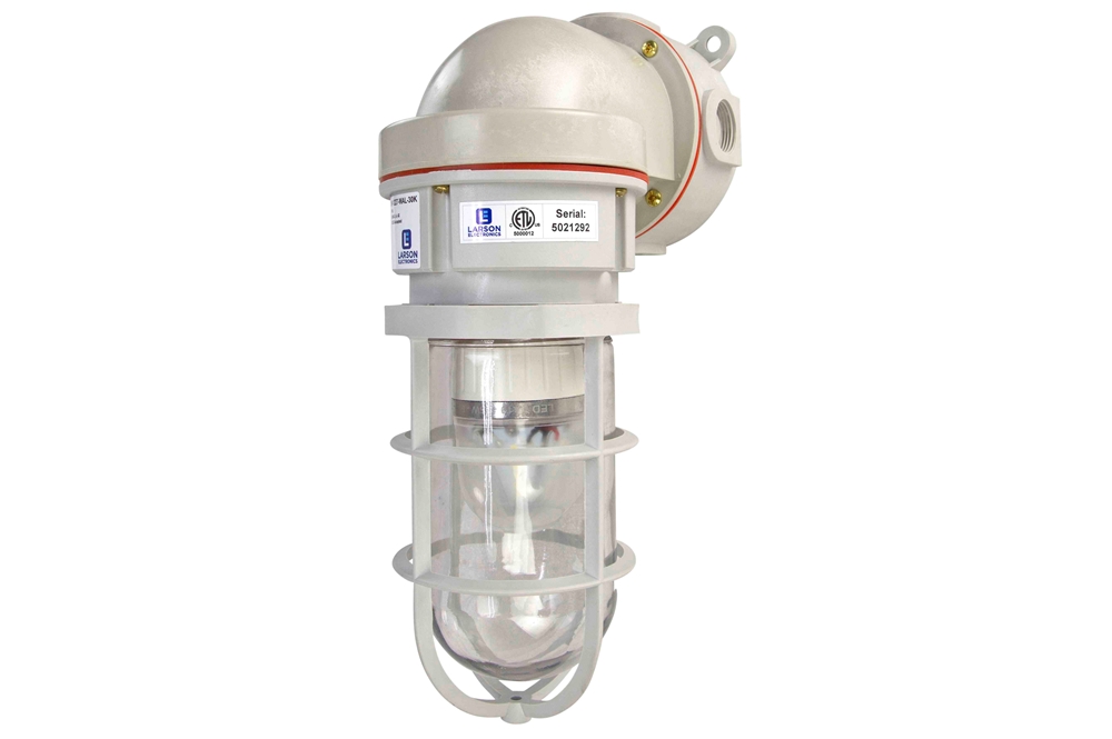 Larson Electronics - 10W Solar Powered LED Hazardous Location Light ...