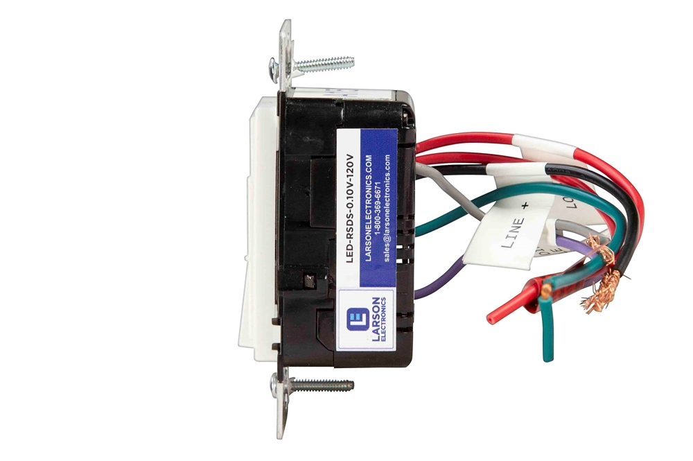 Larson Electronics - 1200W Rocker Slide LED Dimmer Switch - 0-10V ...
