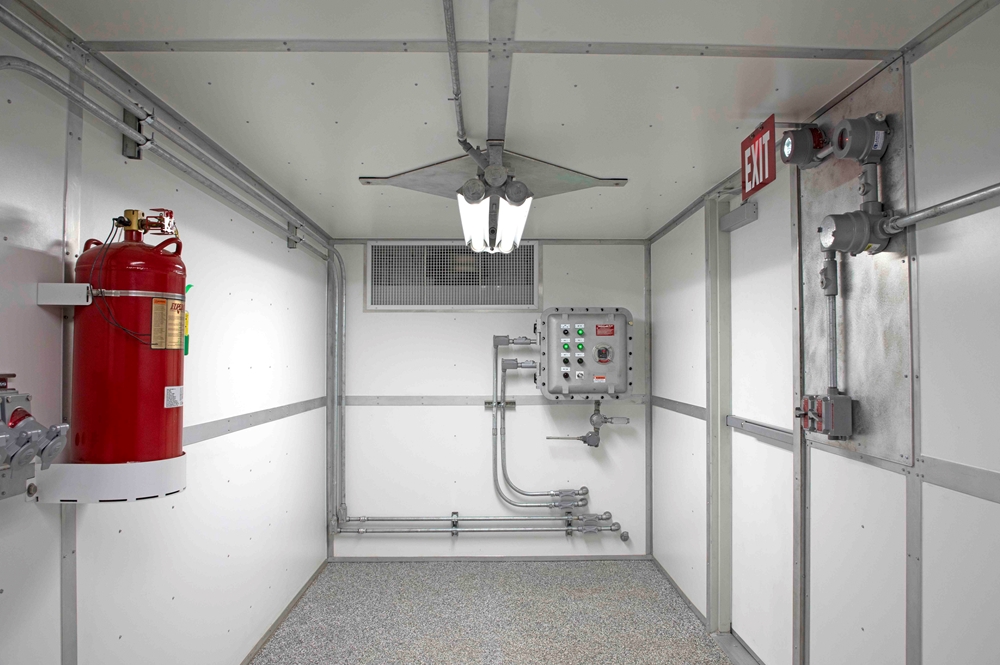 Larson Electronics - C1D1 Portable 24' Container Extraction Room - (2 ...