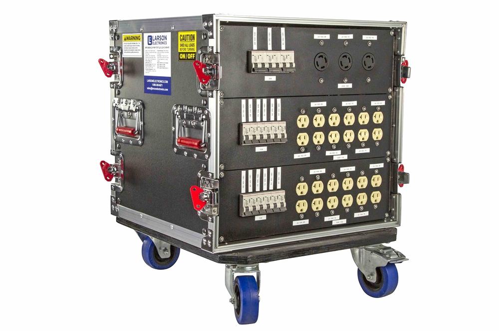 Larson Electronics - 800A Rack Mount Power Distribution - 208Y/120V, 3 ...