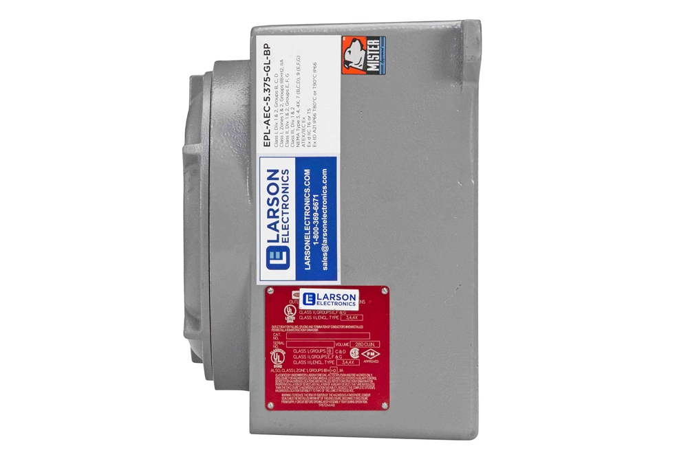 Larson Electronics - Explosion Proof Device Box Instrument Enclosure w ...