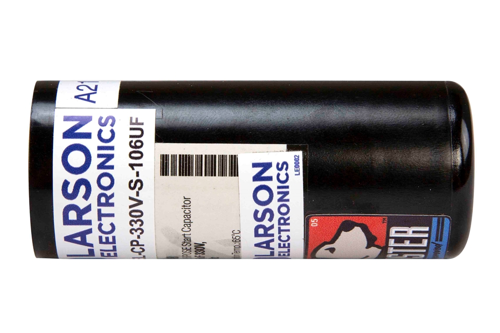 Larson Electronics - Round Motor Start Capacitor, 32 Microfarad Rating ...