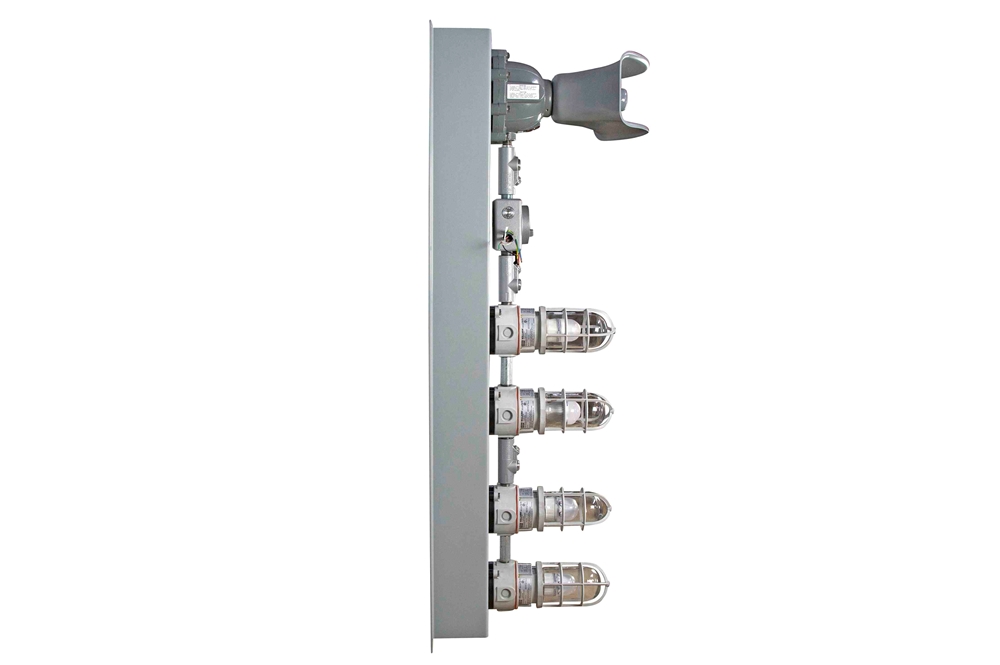 Larson Electronics - Hazardous Location LED Stack Light w/ Audible Horn ...
