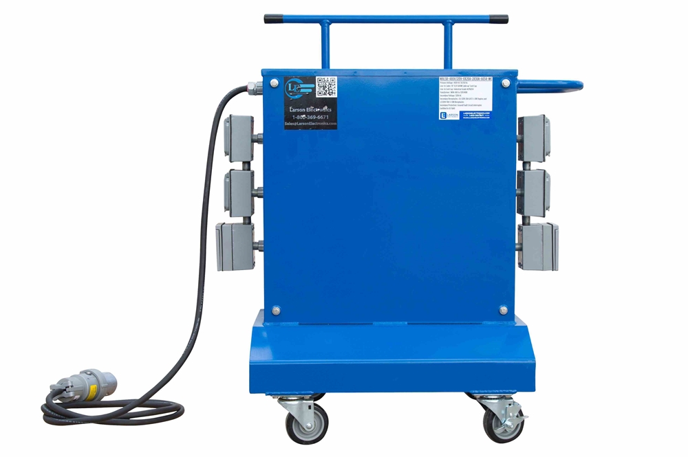 Larson Electronics - Portable Spiderbox - 600V Delta 3-phase - Camlock ...