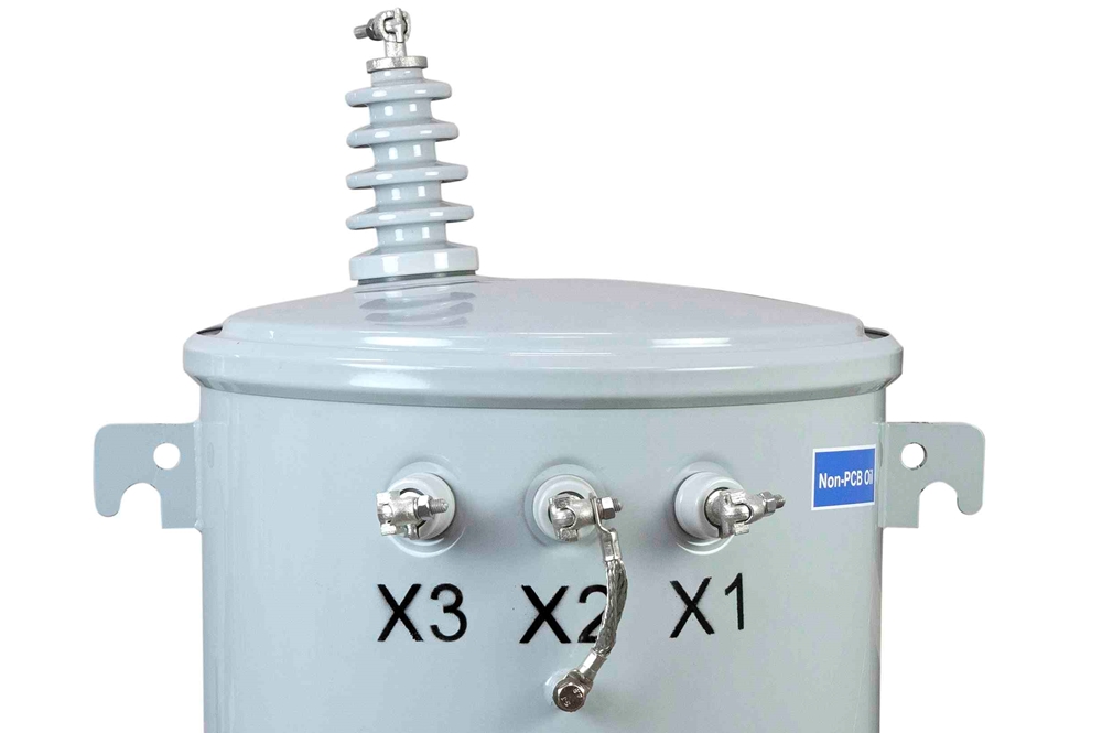 Larson Electronics - 100 KVA Overhead Distribution Transformer, Pole ...