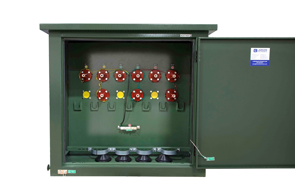 Larson Electronics - 15 kV Electrical Metering Cabinet, Combinations ...