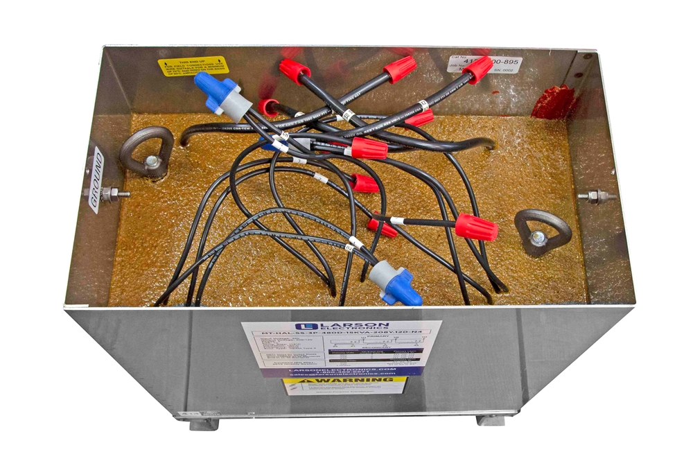 Larson Electronics - 15 kVA Hazardous Location Transformer - 480V Delta ...