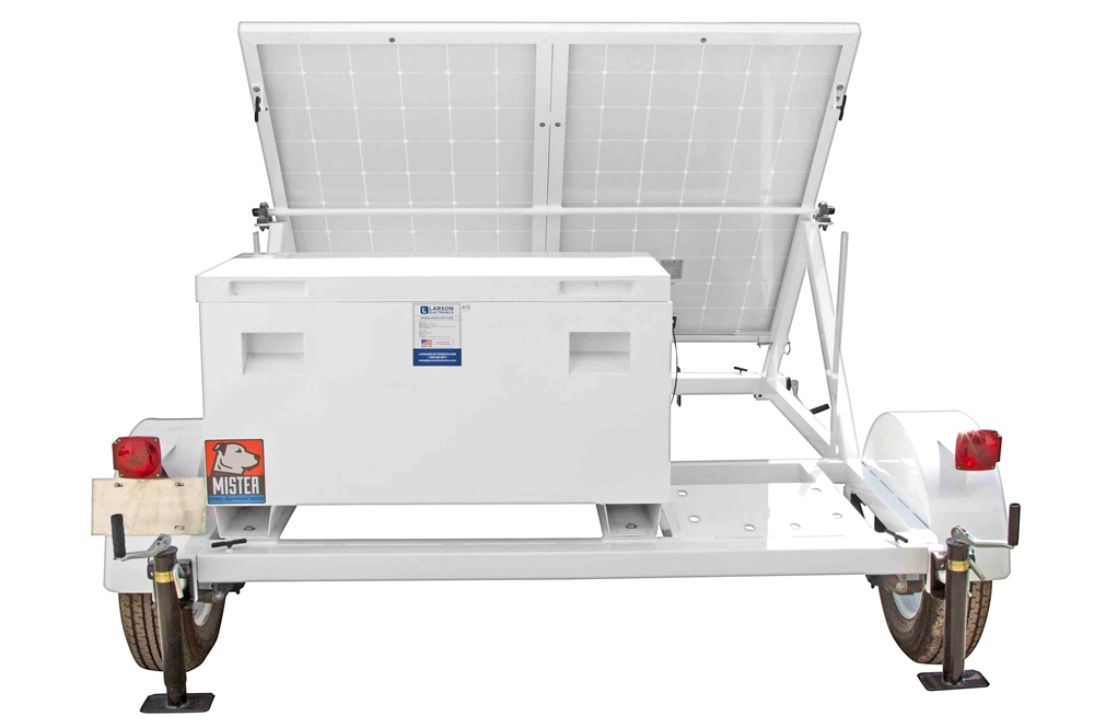 Larson Electronics - 0.53KW Portable Solar Power Generator - 10 ...