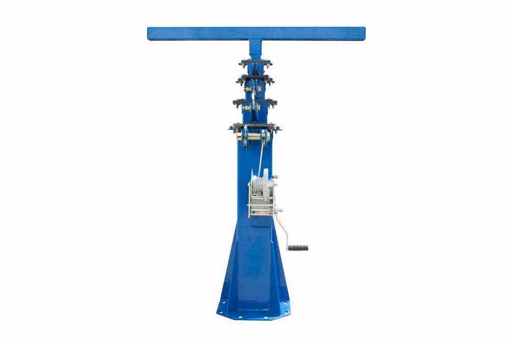 Larson Electronics - 20' Four Stage Light Mast - 6.5-20 Feet - Aluminum ...