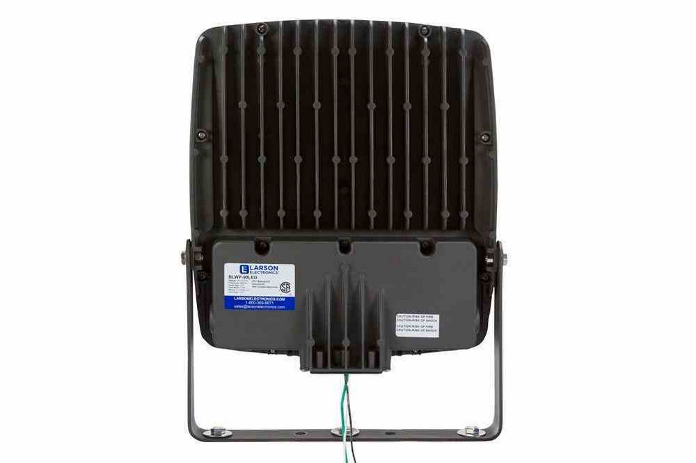 Larson Electronics - 120W LED Wall Pack Light - Wide Flood Beam - 120 ...