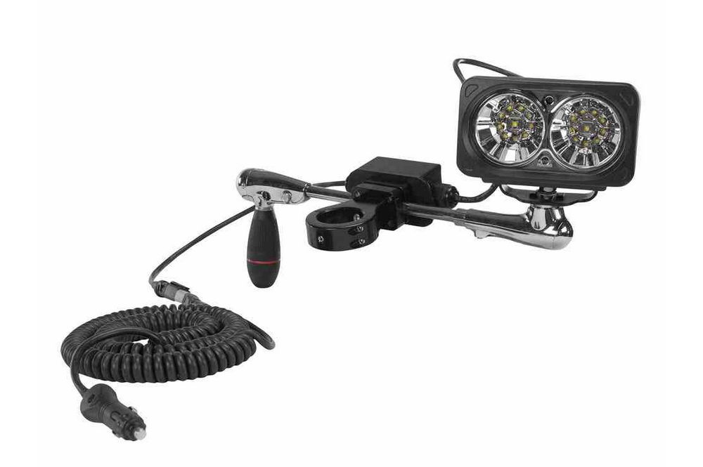 Larson Electronics - 20W High Intensity Bar Clamp Mounted LED Spotlight ...