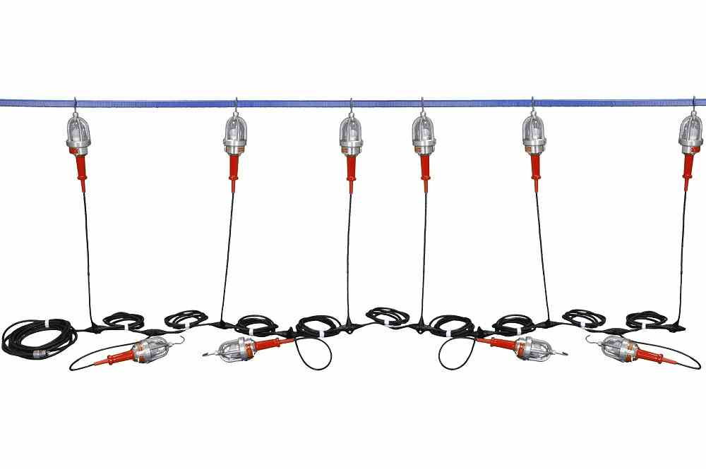 Larson Electronics - Explosion Proof LED String Lights - 10 lights ...