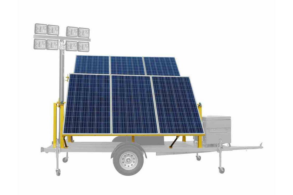 Larson Electronics - Solar Panel Frame Assembly - Can Hold Up To (6) 74 ...