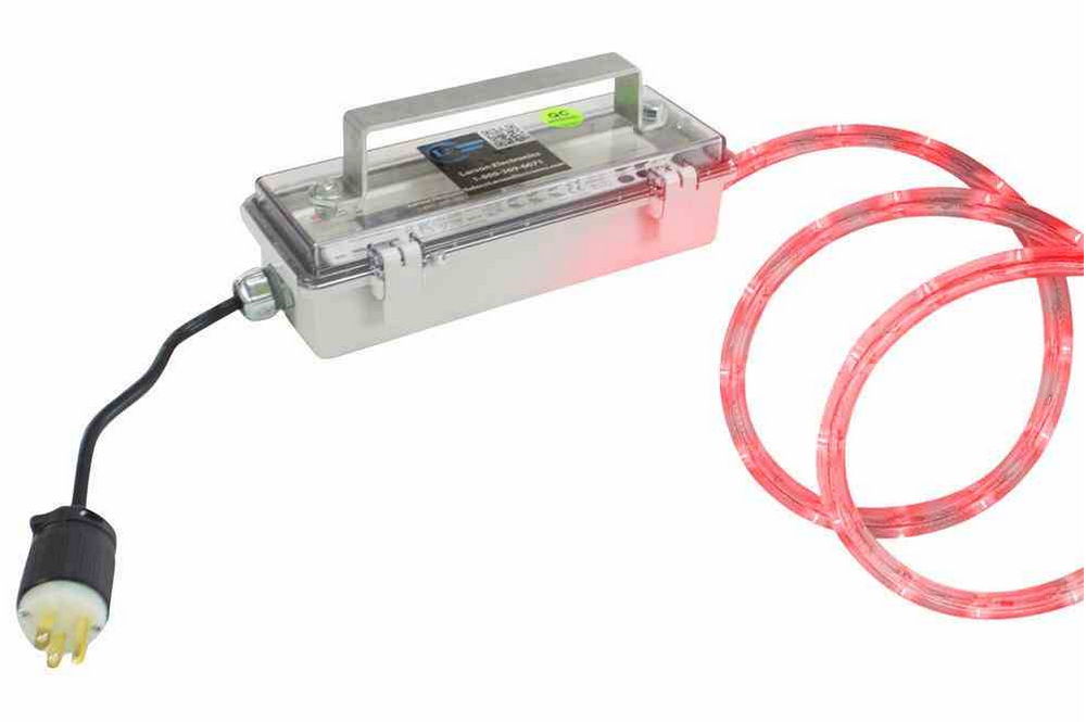 Larson Electronics - 30’ Weatherproof Red LED Rope Light - 24 Watts ...
