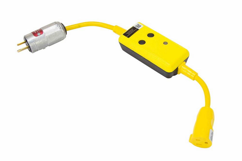 Larson Electronics - 18'' 12/3 SOOW Line-cord w/ GFCI