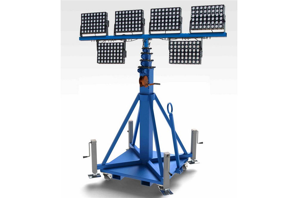 Larson Electronics - 2400W High Intensity LED Light Plant - Manual ...