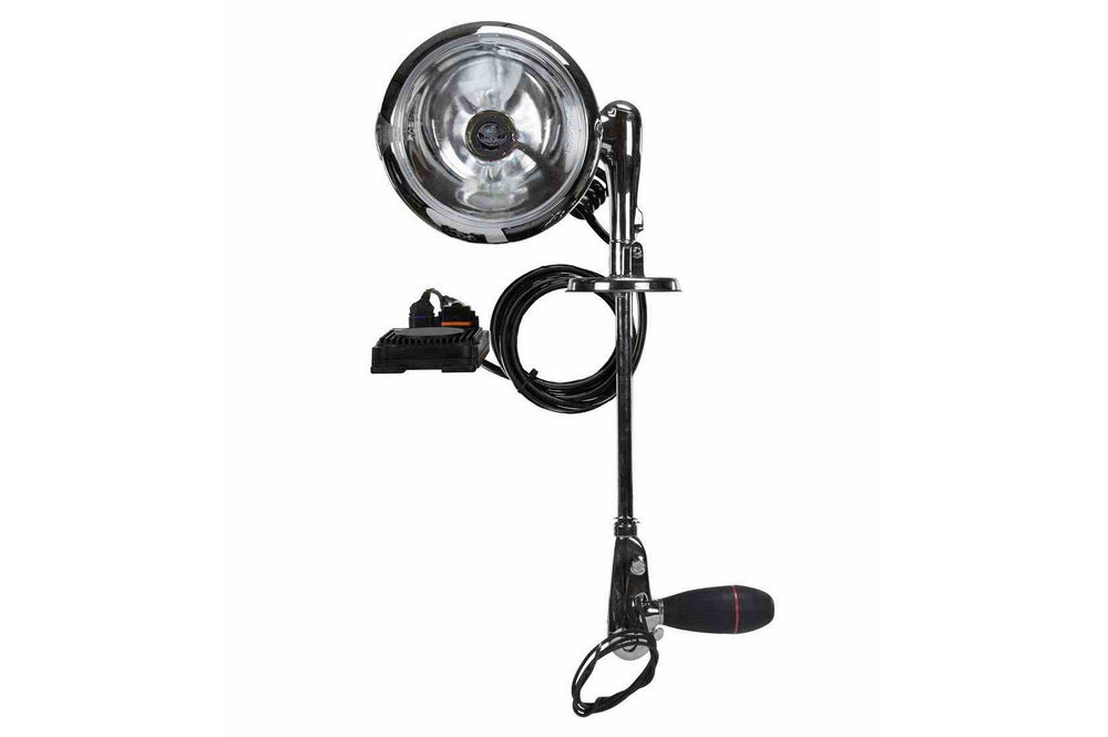 Larson Electronics - Roof Mount HID Spotlight with Manual Handle ...