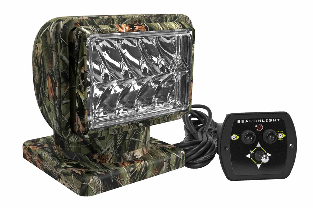 Larson Electronics - Remote Control LED Spotlight - 12-24V DC, 5000 ...