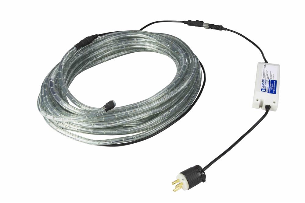 60’ Weatherproof LED Rope Light - 48W - 120-277V AC Stepped Down to 12V ...
