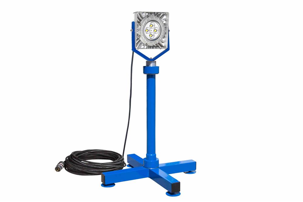 Larson Electronics - 50W EXP LED Light - 6,250 Lm - 3ft Stand - Quick ...