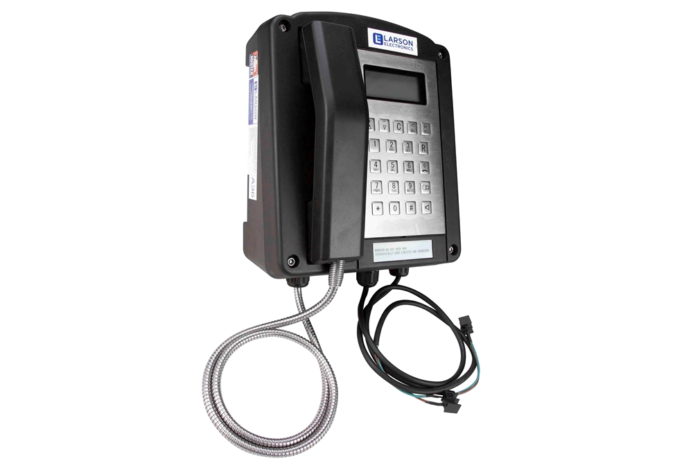 Automatic Telephone Company 壁掛け電話機 本体 Larson Electronics - Hazardous Location Analog Phone - IECEx Rated