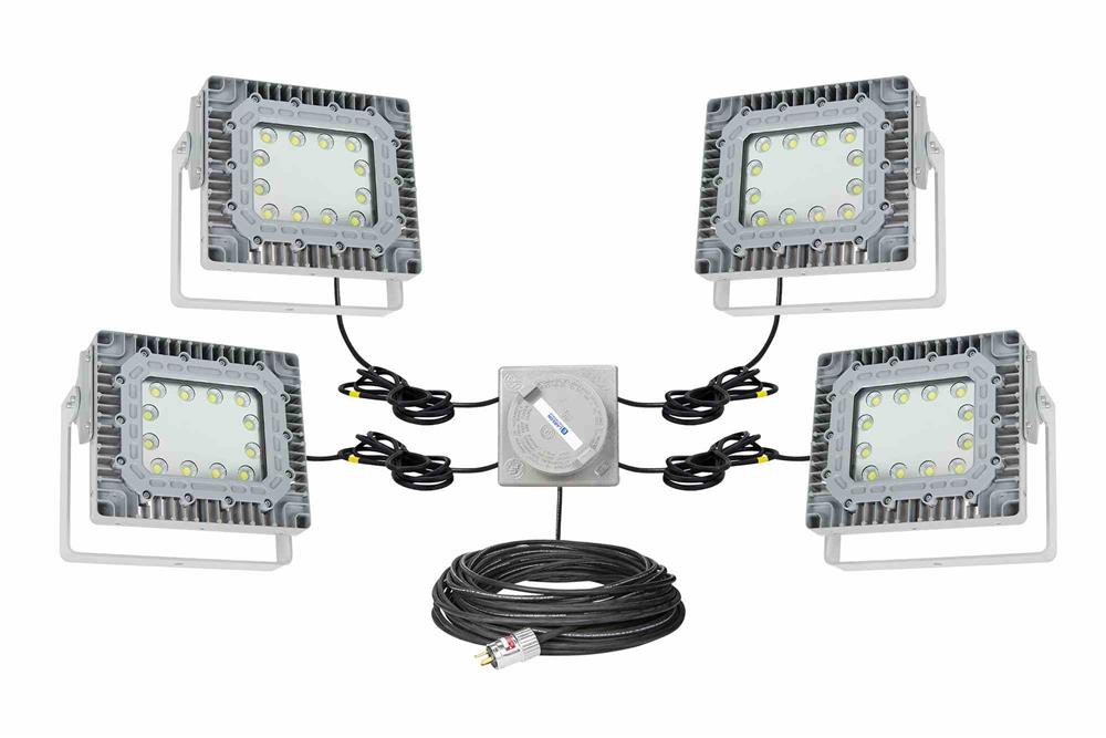 Larson Electronics - 600W Explosion Proof Light Tower Kit - 70,000 ...
