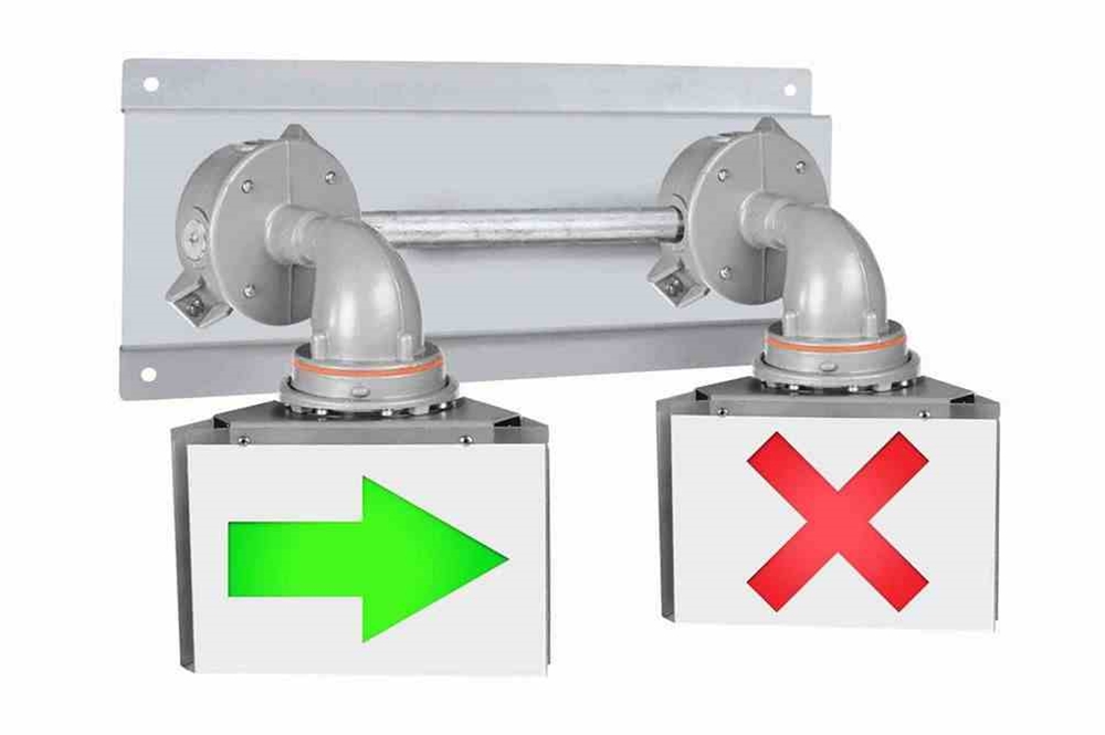 Larson Electronics - Explosion Proof Two Color LED Light - ATEX / IEC ...