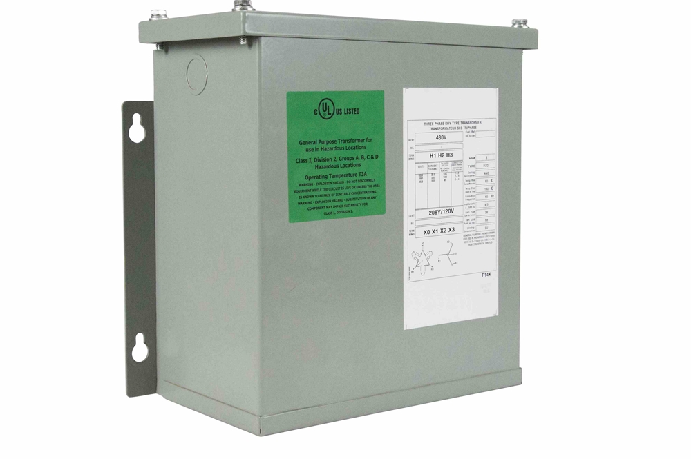 Larson Electronics - 10 kVA C1D2 Transformer - 380V Delta Primary ...