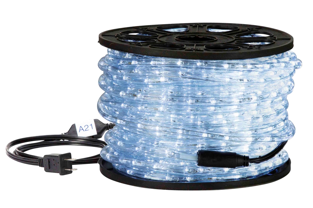 Larson Electronics - 60' Colored LED Rope Light - 38.4 Watts - 120V ...