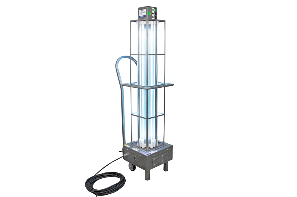 Larson Electronics - Industrial Portable UV Sanitation Cart - Kills 99% ...